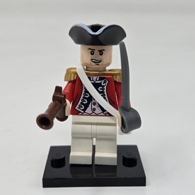 LEGO minifigure King George's Officer poc018 Pirates Caribbean 4193 redcoat