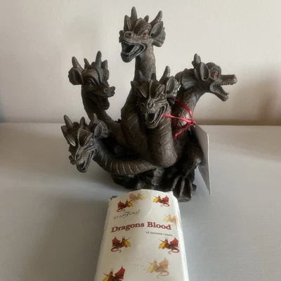 Elegant Expressions 5-headed smoke breathing dragon incense burner 🐉 💨  - Image 1 of 3