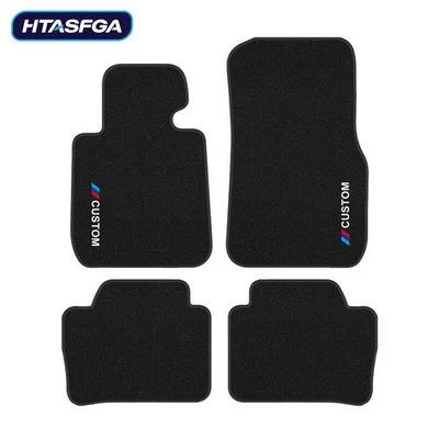 Forros de tapetes de assoalho de carro de veludo carpete luxo para BMW 3 Series F30/F31 2011-2019 - Imagem 1 de 4