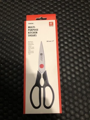 Zwillings 8 Inch Multi-Purpose Kitchen Shears High Quality Ergonomic Scissors - Image 1 of 2