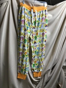 ODU Cozy Dinos Pyjamahose orange Bund Herren L NEU 95/5 Stretch - Bild 1 von 4