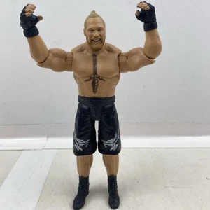 Brock Lesnar Series 135 Wrestling Action Figure WWE Mattel UFC MMA Usato - Foto 1 di 13