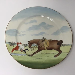 Caldero Inglaterra Plate Hunter Escena Cómica Nº 13 Porcelana Años 60 - Imagen 1 de 4