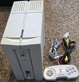 NEC PCFX Console with Controller and AV Cable 5101692YA