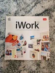 Apple iWork '06 Trial DVD Package 1Z691-5845-A - Picture 1 of 2