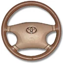 Toyota Leather Steering Wheel Cover Wheelskins - Custom Fit - You Pick the Color - Image 1 of 4
