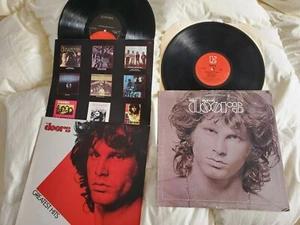 DOORS GREATEST HITS LP 1980 & BEST OF THE DOORS LP 33RPM RECORDS - Picture 1 of 4