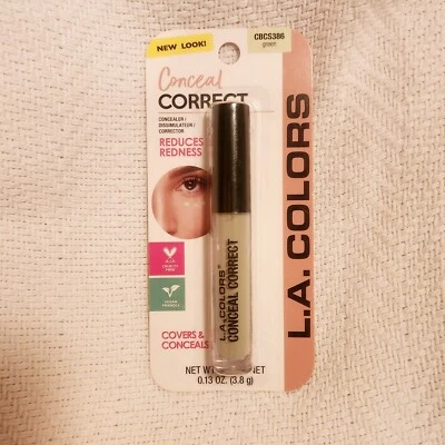 L.A.COLORS Conceal Correct • Reduces Redness • Green CBCS386 - Image 1 of 2