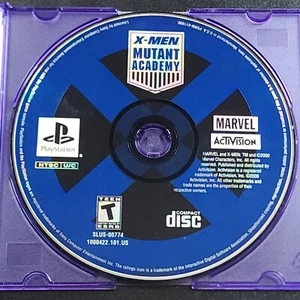 X-Men Mutant Academy PlayStation, Loose, Tested, Includes Jewel Case - Picture 1 of 10
