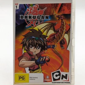 Bakugan Battle Brawlers Volume 1 DVD 2007 Region 4 PAL Cartoon Network - Picture 1 of 11