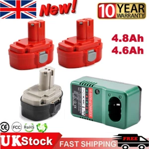 for Makita 18v Battery 4.8Ah PA18 1822 1823 1833 1834 8390D 8391D 4334D 194158-6 - Picture 1 of 28