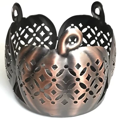 Bath and Body Works Pumpkin Candle Holder - Metallic Bronze/Copper - Image 1 of 4