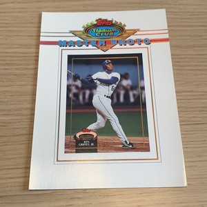 Ken Griffey Jr RARE 1992 Topps Stadium Club JUMBO 5x7 Master Photo 1st edition