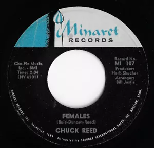 CHUCK REED females U.S. MINARET 45rpm MI-107_1963 R&B / popcorn - Picture 1 of 1