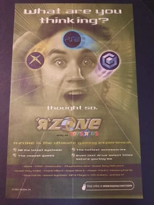 TOYS R US R Zone Video Game Headquarters PS2 Xbox ~Vtg. Comic Page PRINT AD 2002 - Picture 1 of 1