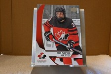 Multiple years of women's hockey cards
