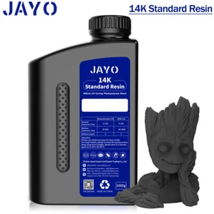 Impresora 3D de alta precisión JAYO 14K resina 405 nm resina de curado rápido gris oscuro 1 kg - Imagen 1 de 11
