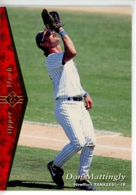 1995 Upper Deck SP #175 Don Mattingly Yankees - Image 1 of 2