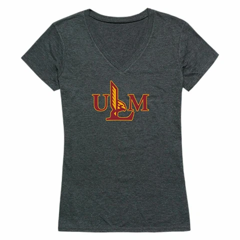 ULM University of Louisiana Monroe Warhawks Womens Cinder T-Shirt H Charcoal Cover