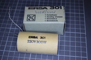 ERSA Riscaldamento 301 220V 300 Watt D37 L 67d 20,8 mm - Foto 1 di 1