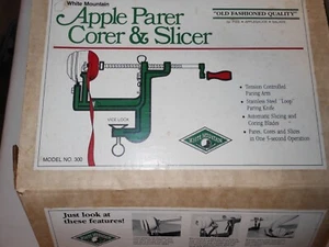 Vintage White Mountain Apfelschäler Entkerner & Hobel Schäler Modell 300 - Bild 1 von 3