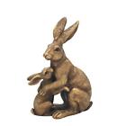 Reflections Bronze Resin Animal Ornament - Hare and Baby