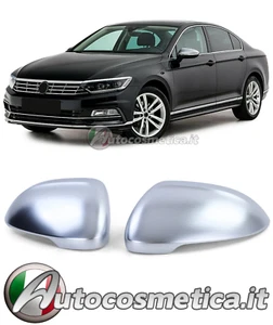 Calotte cover tappi specchi specchietti abs satinato per VW Passat B8 3G 2014+ - Imagen 1 de 7