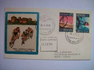 First Day Cover FDC Imola World Championship Road Cycling (M14-4-21) - Picture 1 of 1