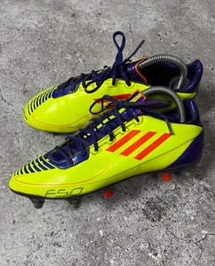 ADIDAS F30 / F50 ADIZERO TRX SG SOCCER BOOTS CLEATS Size 7 UK 7.5 US (G40298) - Picture 1 of 22