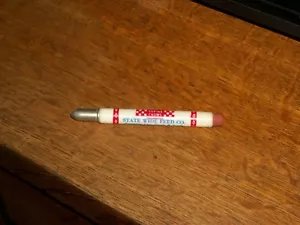 VTG ADVERTISING BULLET PENCIL SALE SAMPLE PURINA CHOW STATE WIDE FEED BROWN ROAD - Picture 1 of 4