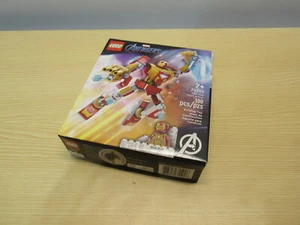 NEW- Lego Marvel Avengers 76203 Iron Man Mech Armor - Picture 1 of 11