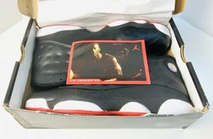 NUEVAS Zapatillas Air Jordan Retro Negras Sobre Negras 136002-001 - Para Hombre Talla 13 - Imagen 1 de 23