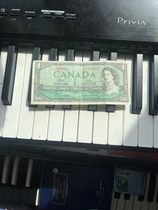 1954 Modified Bill $1 Beattie Canada One Dollar - Picture 1 of 2