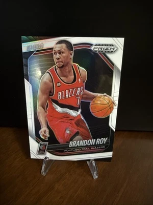 2024-25 Panini Prizm Negro Brandon Roy #300 Blanco Prizm/175 Foto 1 de 4