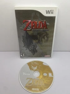 The Legend of Zelda: Twilight Princess (Nintendo Wii, 2006) Juego y Estuche Probado - Imagen 1 de 9