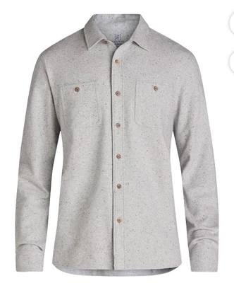 George Mens Size 2XL Knit Fleece OverShirt  Long Sleeve Collar New With Tag - Image 1 of 4