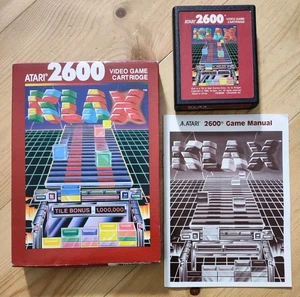 Klax Atari 2600 - Spiel in OVP mit Anleitung - Videospiel ⚡️ - Bild 1 von 6