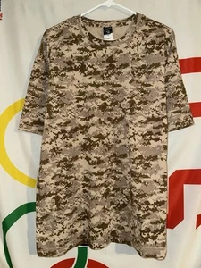 Code Five V Digital Camo T Shirt Mens XL Brown Army Military - Picture 1 of 4