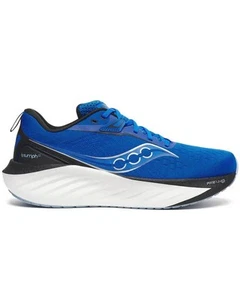 Saucony Triumph 22 Men's Running Shoes, Skydiver/Black - Picture 1 of 6