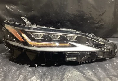 NICE! 2019-2021 LEXUS ES ES300H ES350 RIGHT SIDE HEADLIGHT TRIPLE BEAM LED OEM - Image 1 of 4