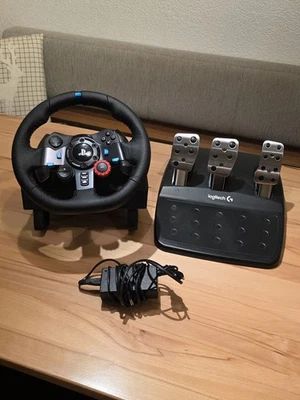 Logitech G29 Driving Force Rennlenkrad, Schwarz, PC/PS5/PS4/PS3 - Bild 1 von 4