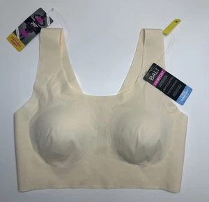 Bali Wirefree Bra Comfort Revolution Easylite New M Light Beige DF3491 Pullover - Picture 1 of 9
