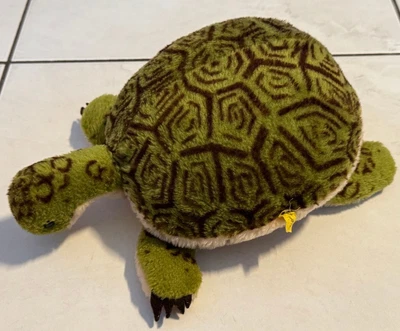 Original Steiff Vintage Schildkröte liegend mit Knopf Cosy Slo - Bild 1 von 4