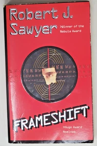 ROBERT J. SAWYER SIGNED PAPERBACK 1ST - Frameshift 1998 - Picture 1 of 5