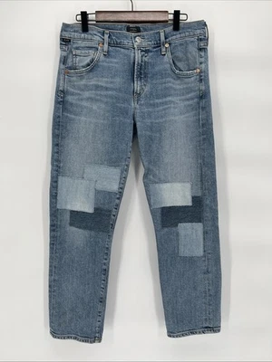 Citizens Of Humanity Patchwork Jeans Women’s 28 Emerson Slim Boyfriend - Image 1 of 4