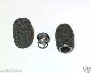 2x Cubierta de espuma/parabrisas para micrófono de instrumento Shure Beta 98H/C WB98H/C - Imagen 1 de 8