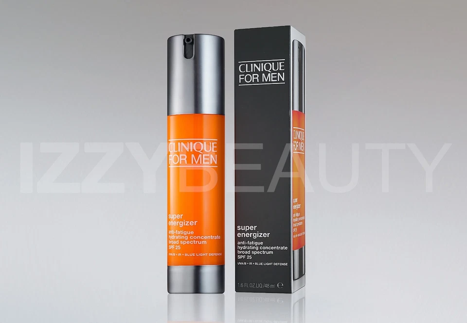 Clinique For Men Super Energizer Concentrado Hidratante Antifatiga FPS 25 1.6oz Foto 1 de 1