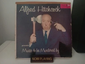 Alfred Hitchcock Music To Be Murdered By LP 1958 Imperial Records Stereo Spooky - Picture 1 of 17