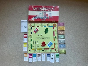 Waddingtons Monopoly Board Game 1993 - Vintage Red Box & 100% Complete - VGC - Picture 1 of 14
