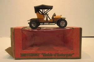 Vintage Matchbox Models of Yesteryear Y4 1909 Opel Coupe 1973 Made in England - Picture 1 of 8
